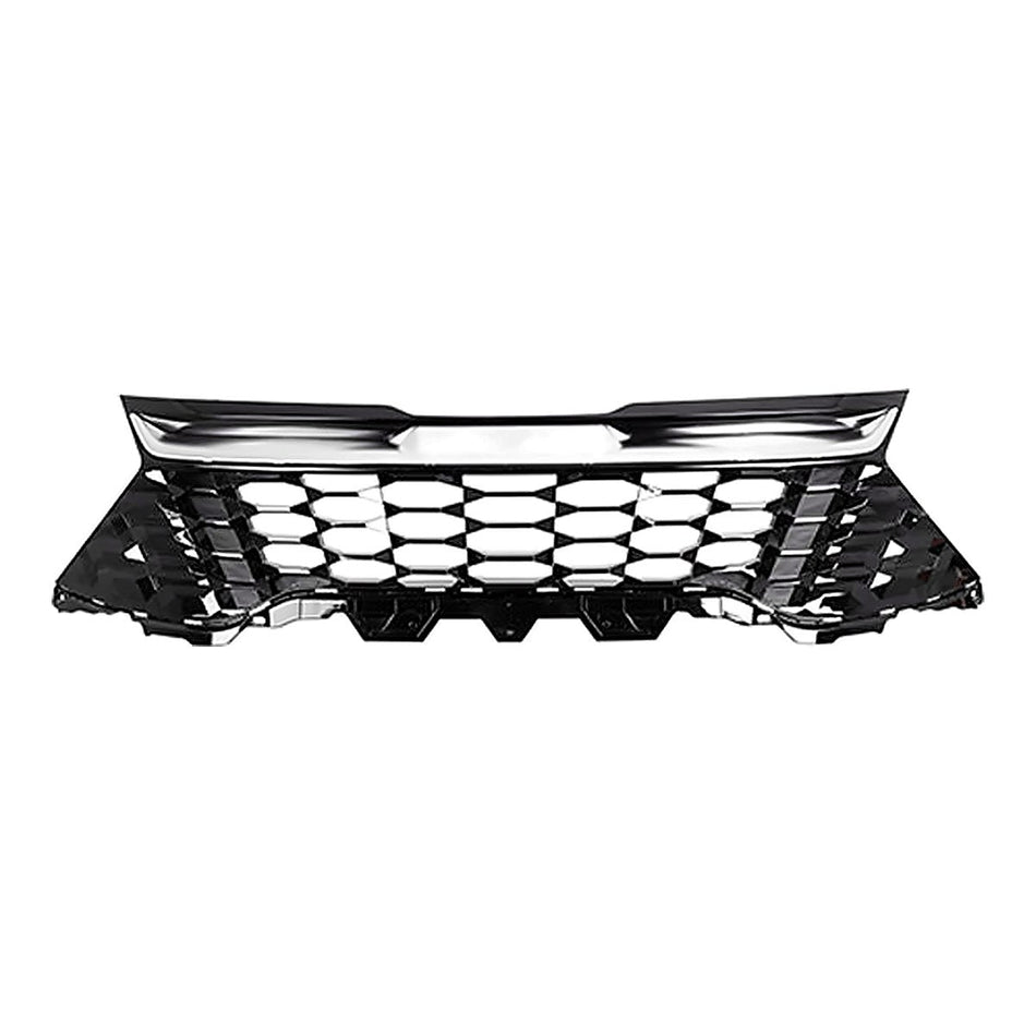 2023-2025 Kia Sportage Grille Front Black Hexagon - product view, Part KI1200266
