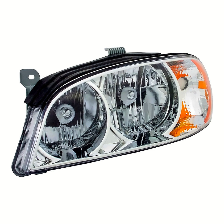 2002-2004 Kia Spectra Hatchback Head Lamp, driver side, left-side view, KI2502111V