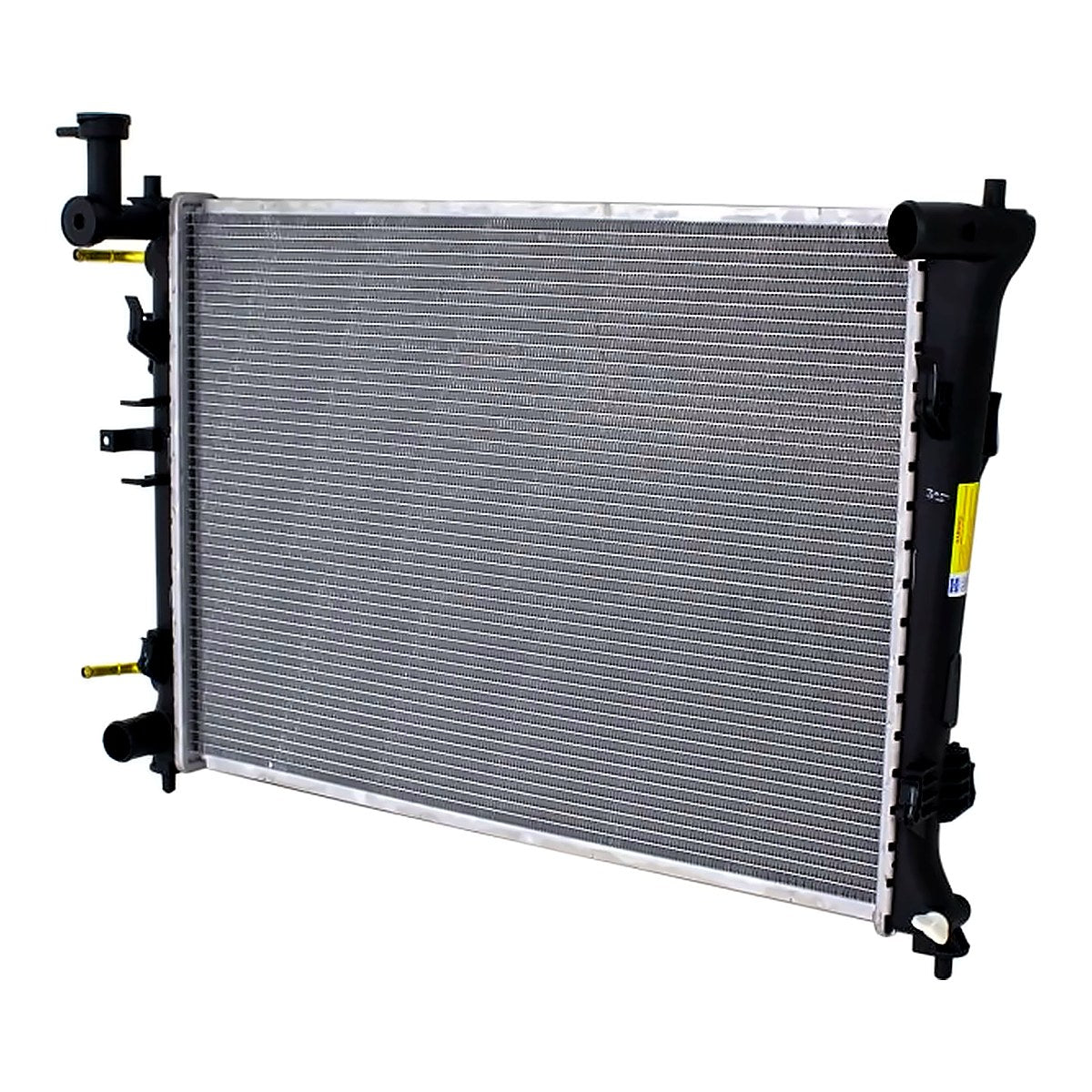 2011-2013 Kia Forte5 (5-Door Hback) Radiator, left-side view, KI3010144