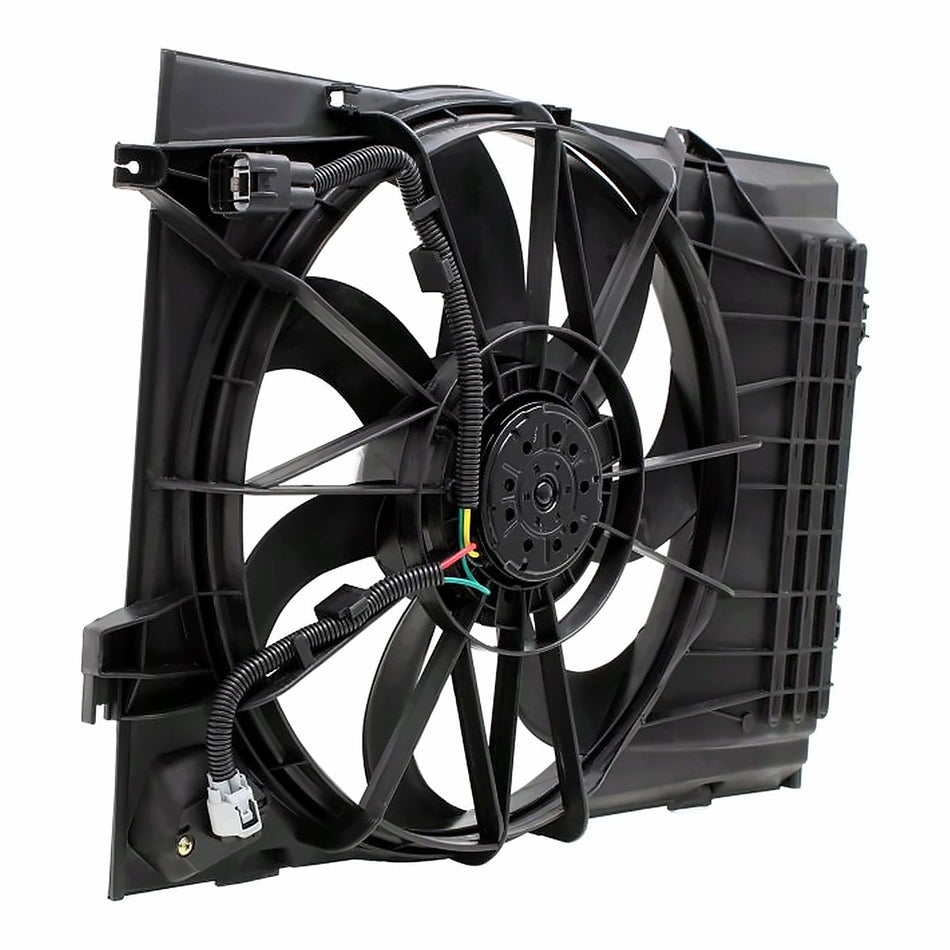 2005-2007 Kia Sportage Radiator Fan, left-side view, KI3115116