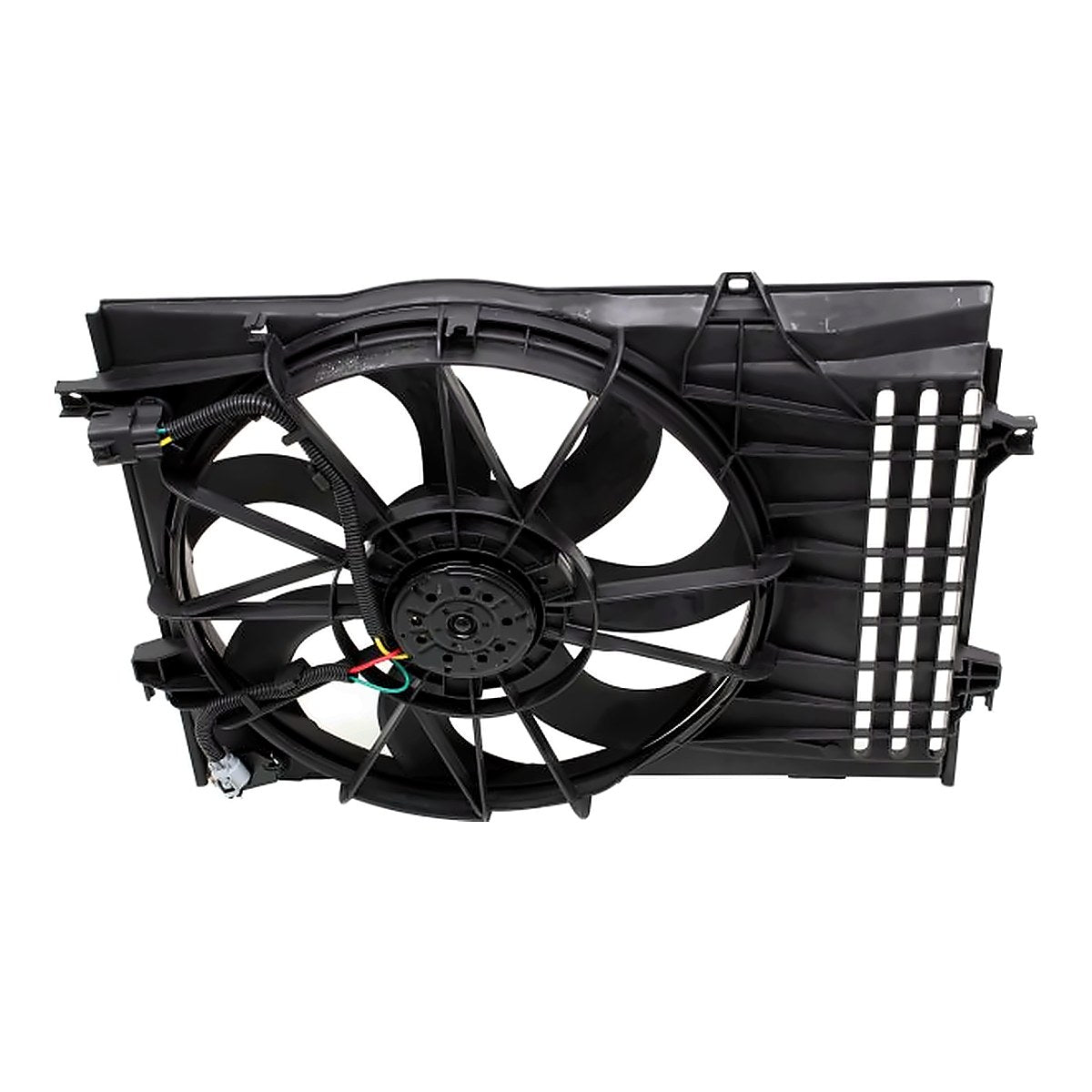 2005-2007 Kia Sportage Radiator Fan, top view, KI3115116