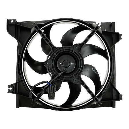 2006-2007 Kia Rio5 Cooling Fan, left-side view, KI3115118