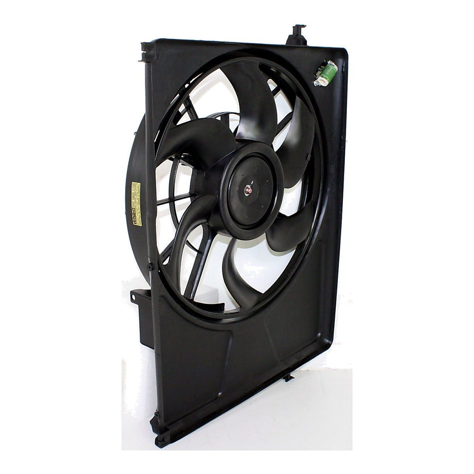 2006-2010 Kia Optima Cooling Fan, left-side view, KI3115123