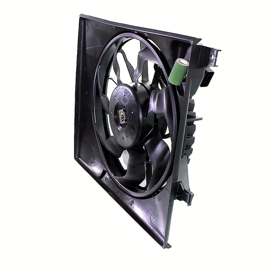 2011-2014 Kia Sportage Radiator Fan, left-side view, KI3115137