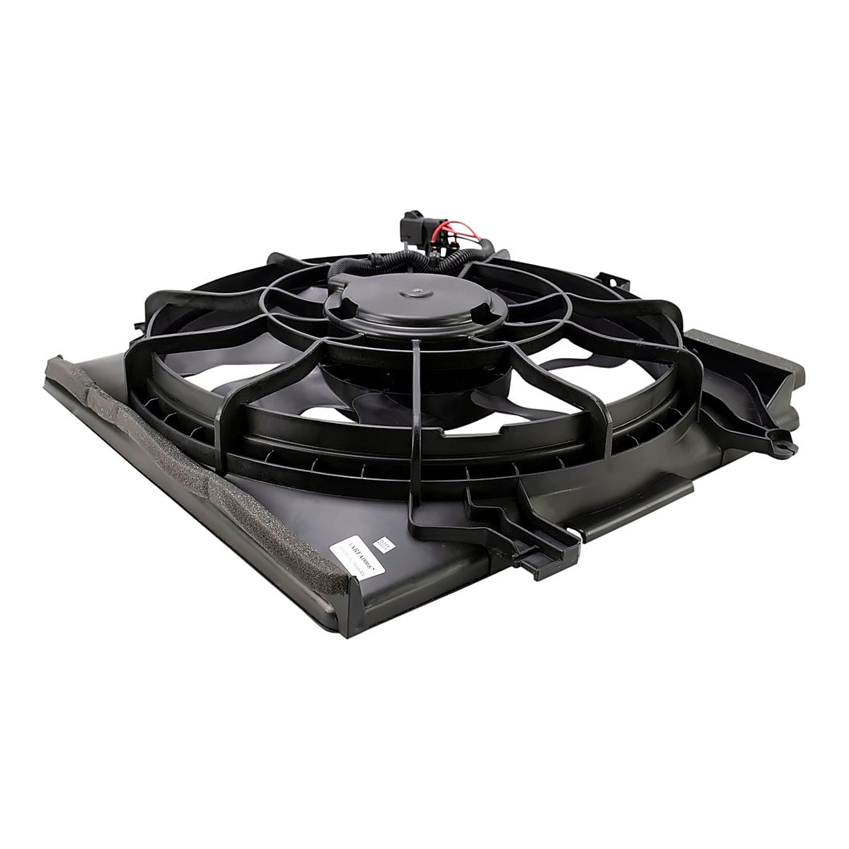 2011-2014 Kia Sportage Radiator Fan, top view, KI3115137