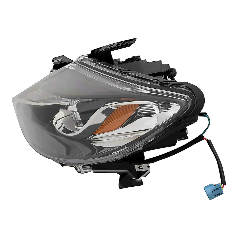 2013-2015 Mazda CX9 Head Lamp Driver Side HID - side angle, Part MA2518159C