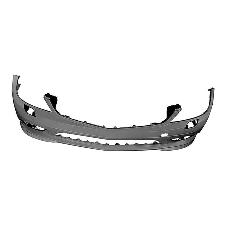 2008-2009 Mercedes C230 Bumper Front Primed With Washer/Amg - upper view, Part MB1000295