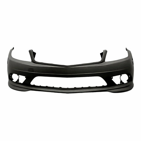 2008-2009 Mercedes C230 Bumper Front Primed Without Sensor - product view, Part MB1000296