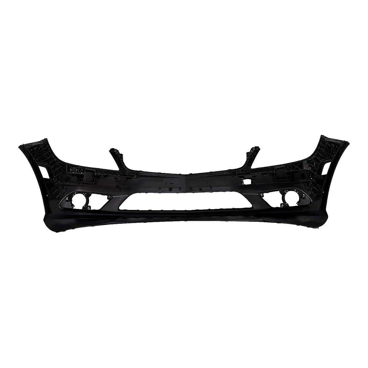 2008-2009 Mercedes C230 Bumper Front Primed Without Sensor - back view, Part MB1000296
