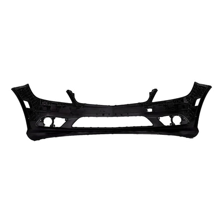2008-2009 Mercedes C230 Bumper Front Primed Without Sensor - back view, Part MB1000296
