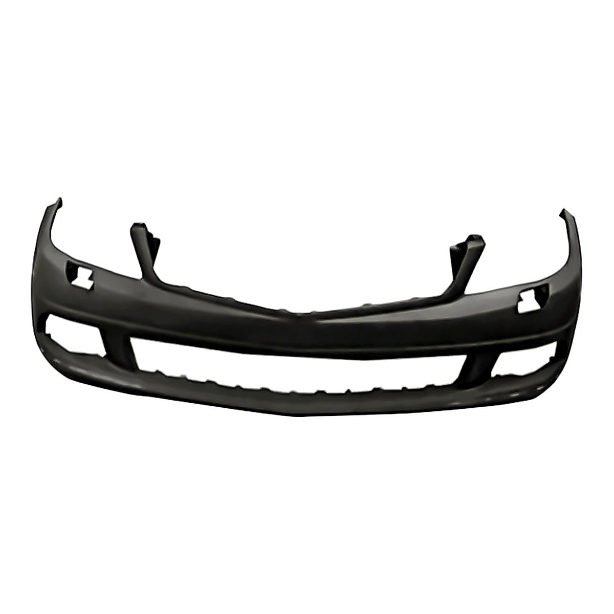 2008-2009 Mercedes C230 Bumper Front Primed Without Sensor - product view, Part MB1000297C