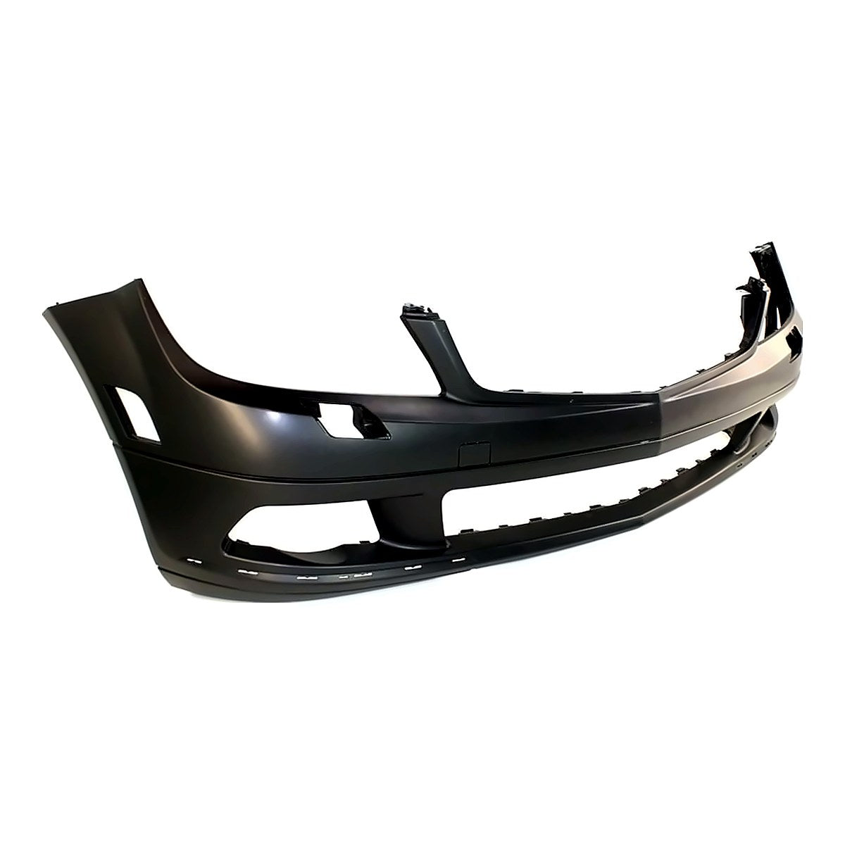 2008-2009 Mercedes C230 Bumper Front Primed Without Sensor - opposite side angle, Part MB1000297