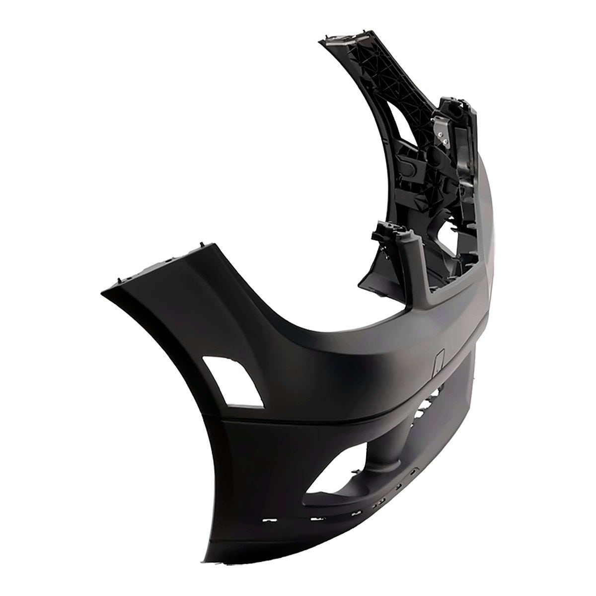 2008-2009 Mercedes C230 Bumper Front Primed Without Sensor - upper view, Part MB1000298