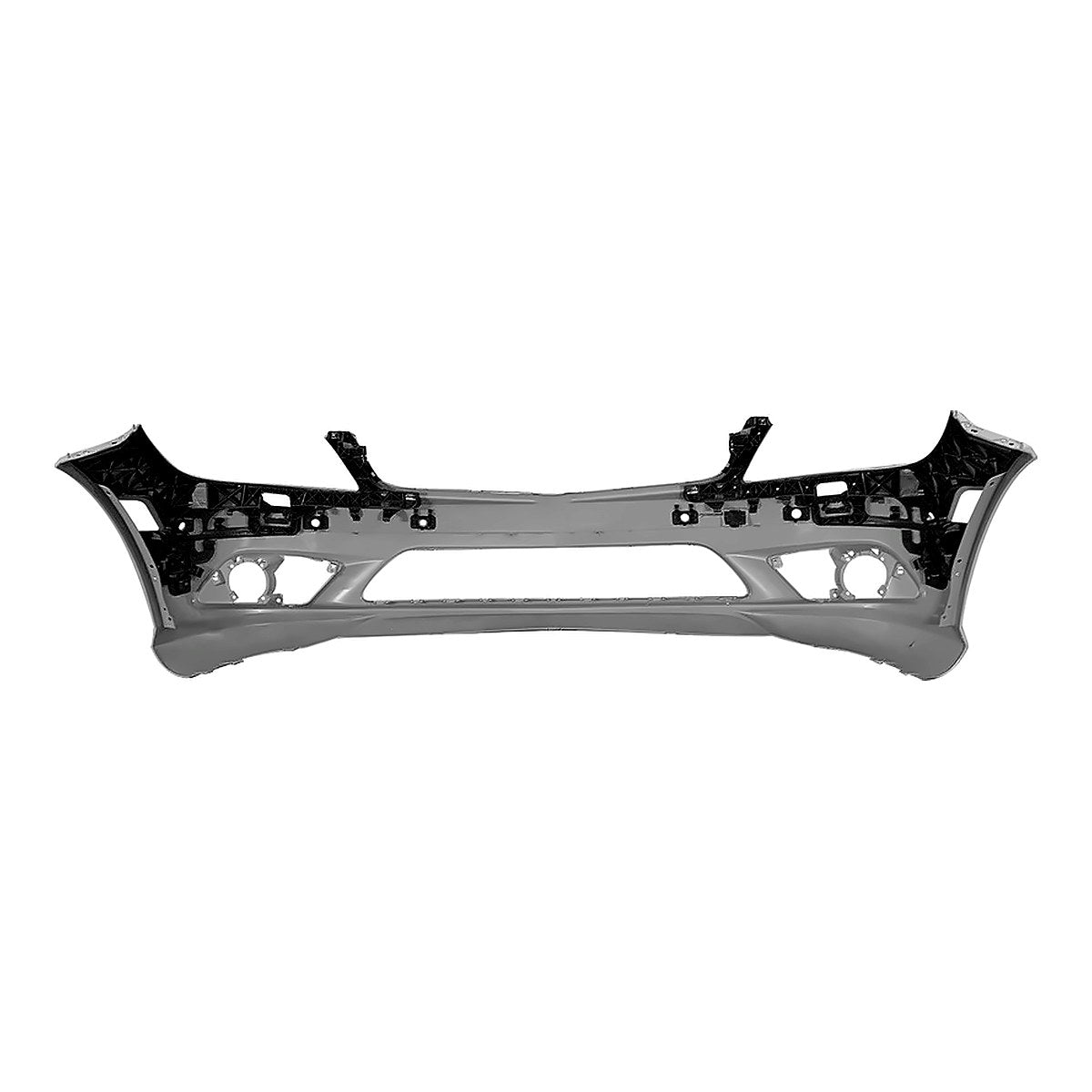 2008-2009 Mercedes C230 Bumper Front Primed With Washer/Amg - back view, Part MB1000343