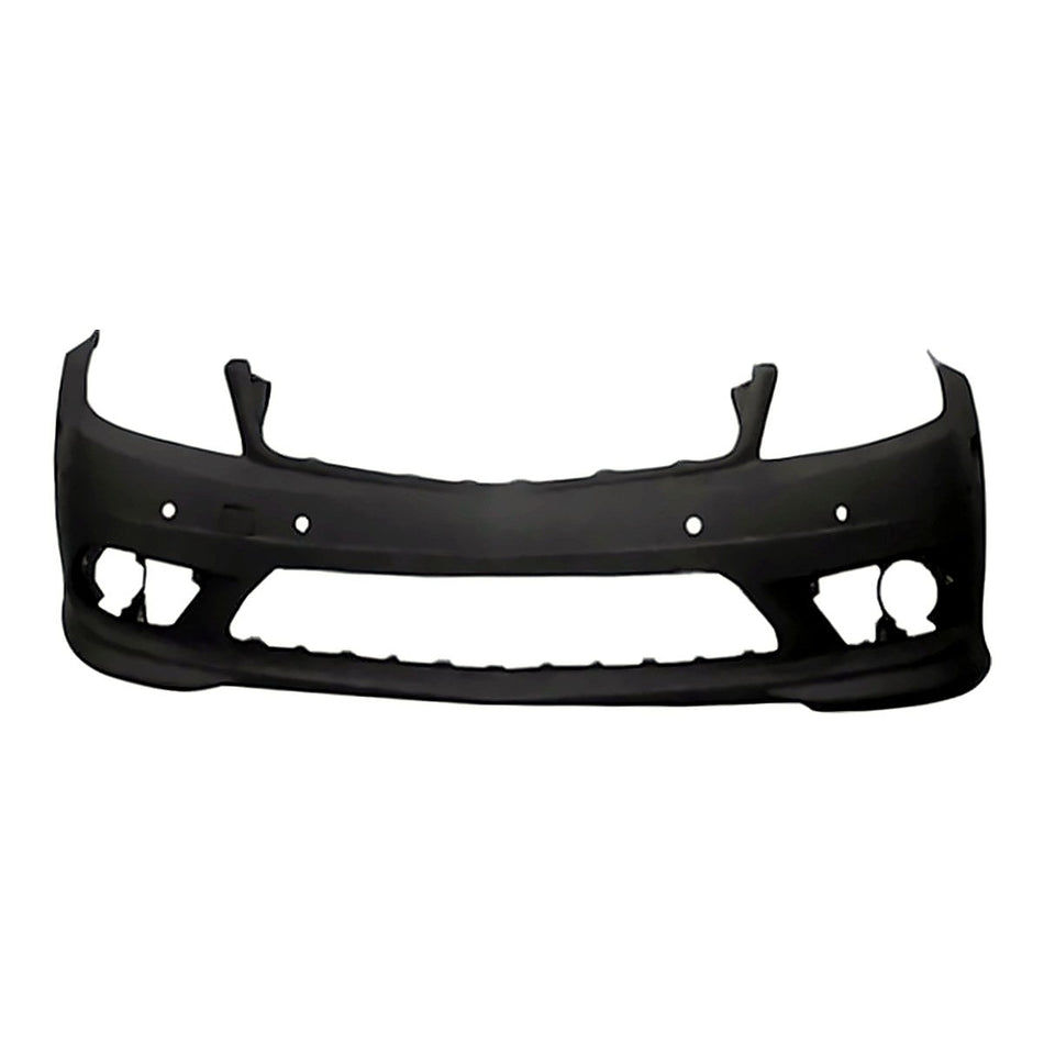 2008-2009 Mercedes C230 Bumper Front Primed With Sensor - product view, Part MB1000366