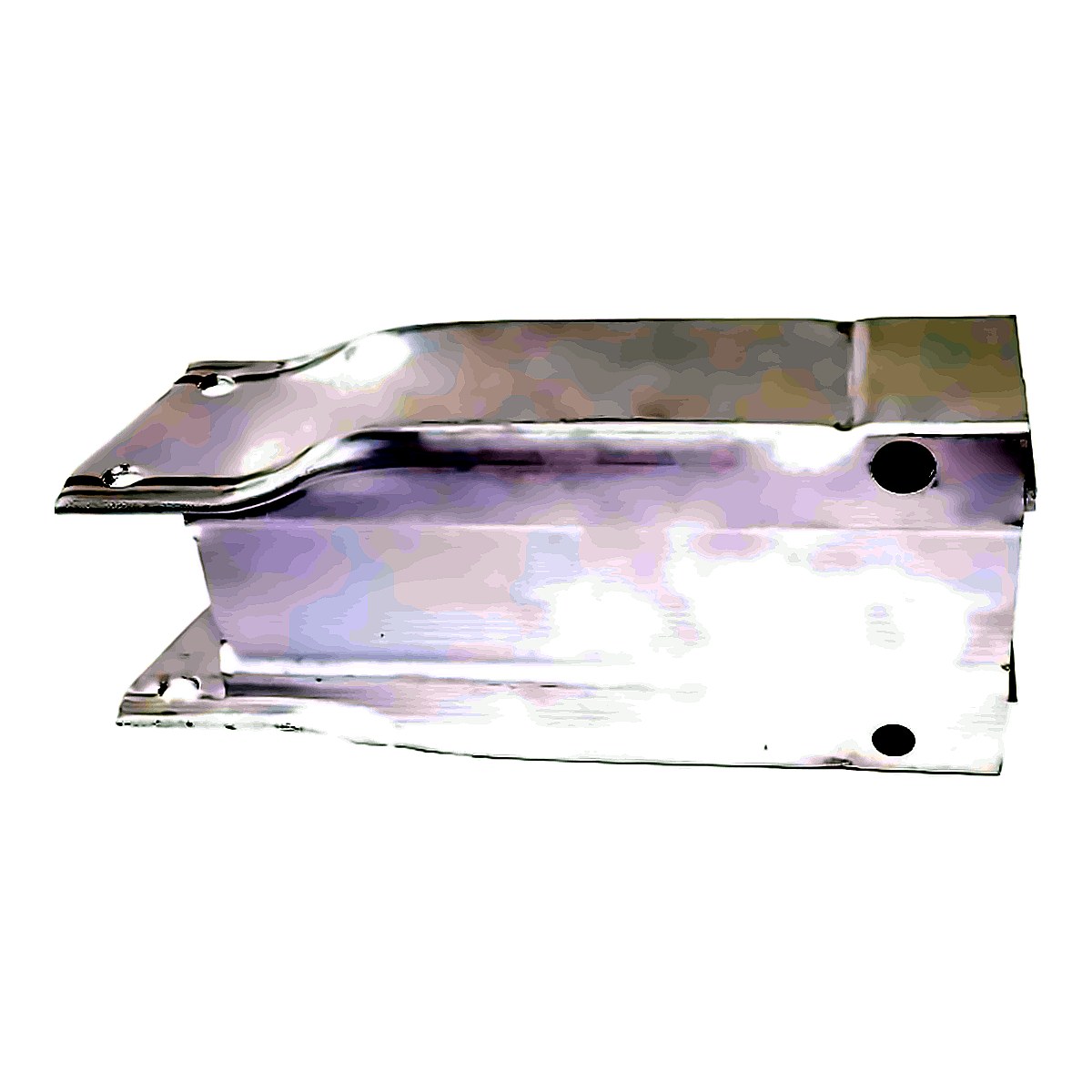 2008-2009 Mercedes C230 Rebar Bracket Front Driver Side Aluminum - upper view, Part MB1072101