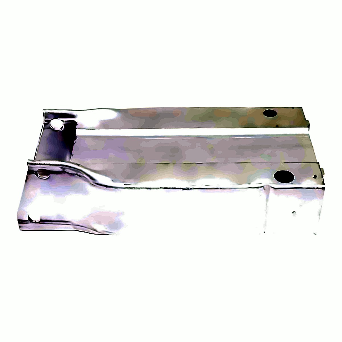 2008-2009 Mercedes C230 Rebar Bracket Front Driver Side Aluminum - lower view, Part MB1072101