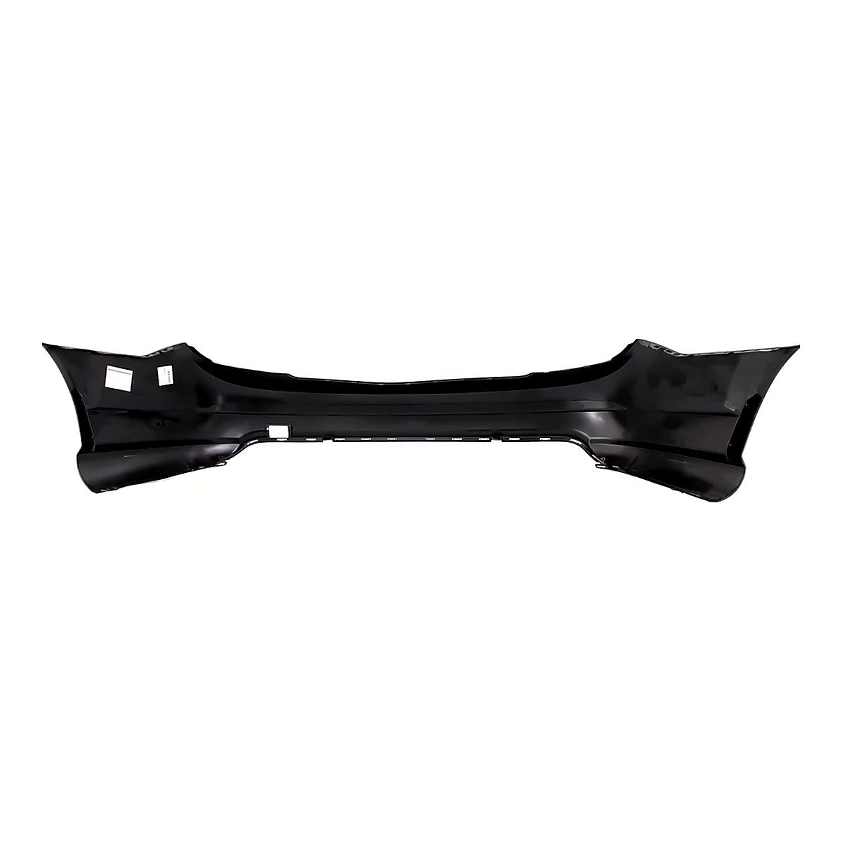 2008-2009 Mercedes C230 Bumper Rear Primed Without Sensor With Amg Sport Pkg - back view, Part MB1100276