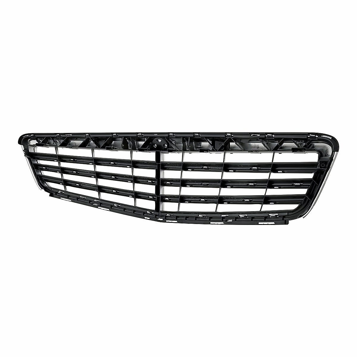 2008-2009 Mercedes C230 Grille Chrome Gray Without Amg Pkg With Elegance Pkg - lower view, Part MB1200145