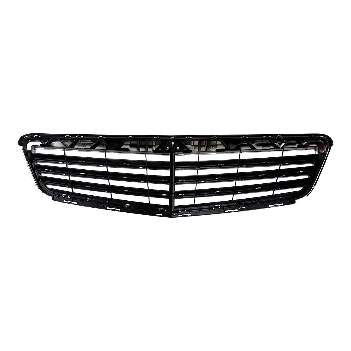 2008-2009 Mercedes C230 Grille Chrome Gray Without Amg Pkg With Elegance Pkg - back view, Part MB1200145