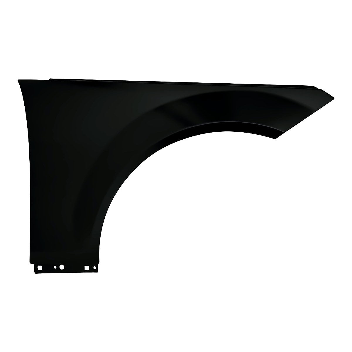 2008-2009 Mercedes C230 Fender Front Passenger Side - product view, Part MB1241132C