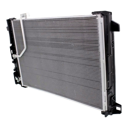 2008-2009 Mercedes C230 Condenser (3760) - side angle, Part MB3030151