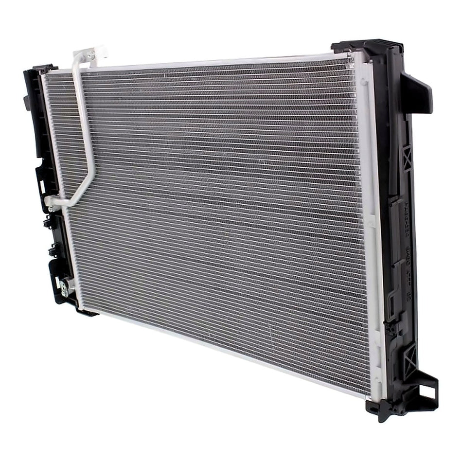 2008-2009 Mercedes C230 Condenser (3760) - side angle, Part MB3030151