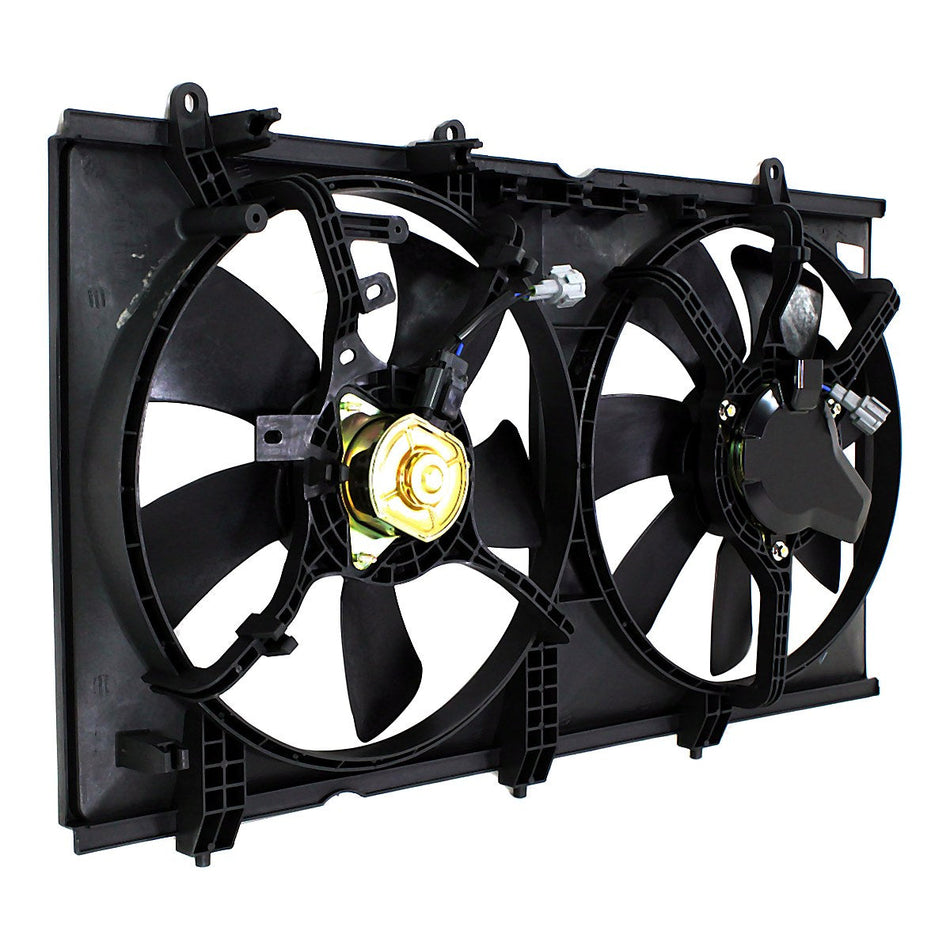 2003-2007 Mitsubishi Lancer Cooling Fan, left-side view, MI3115119