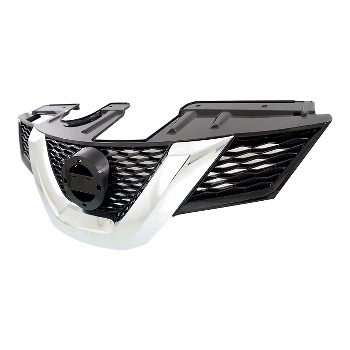 2014-2015 Nissan Rogue Grille, left-side view, NI1200258