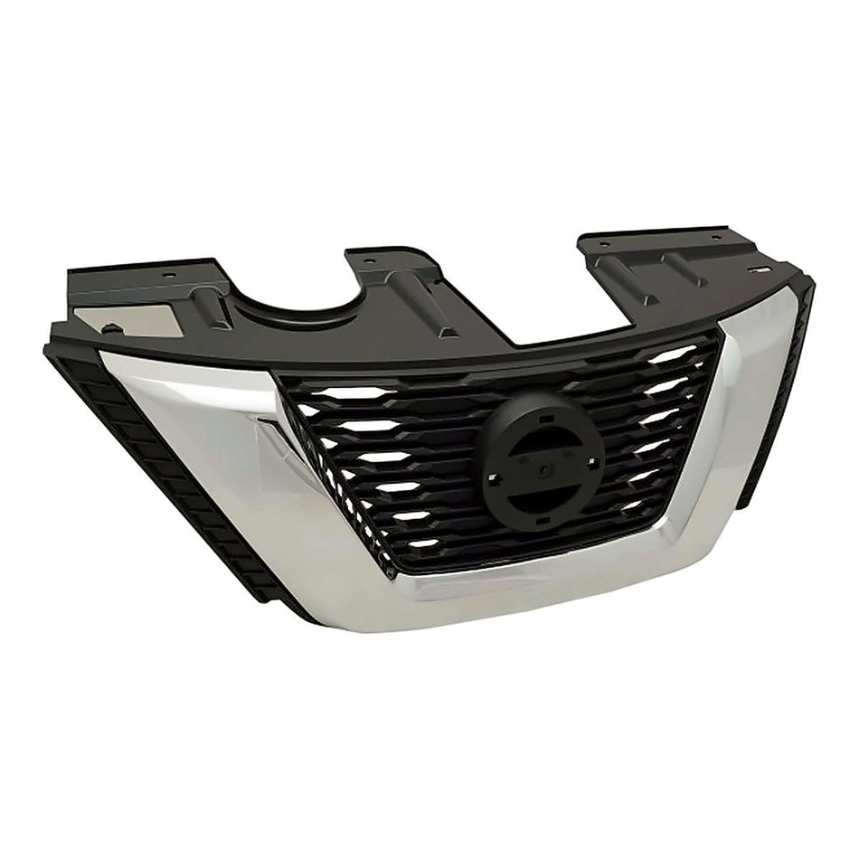 2017 Nissan Rogue Hybrid Grille, left-side view, NI1200285