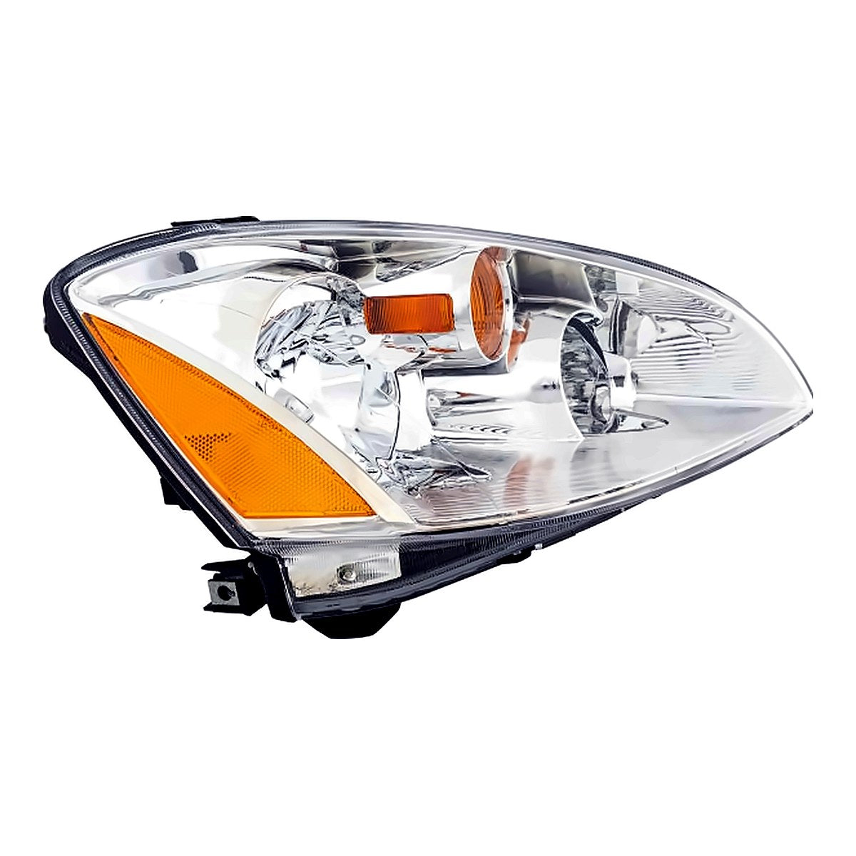 2002-2004 Nissan Altima Head Lamp Passenger Side - side angle, Part NI2503142