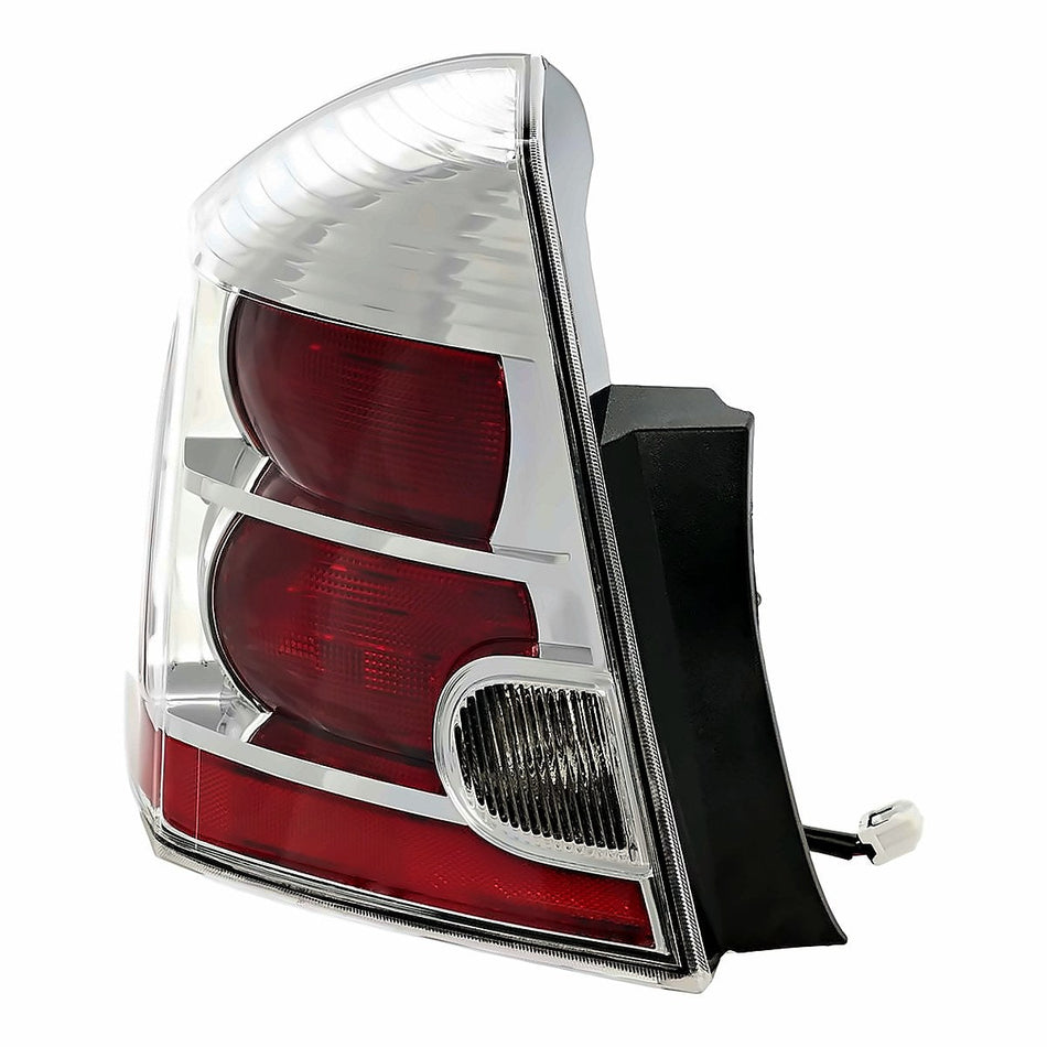 2010-2012 Nissan Sentra Tail Lamp 2.0L Driver Side For Base/ S Sl Models - side angle, Part NI2800187C