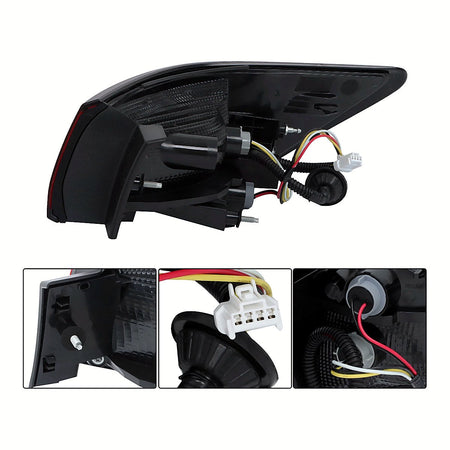 2020-2025 Nissan Sentra Tail Lights, passenger side, bottom view, NI2805121C