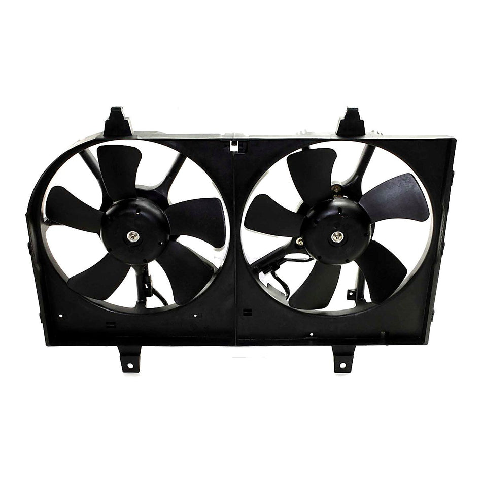 2002-2003 Nissan Maxima Cooling Fan, left-side view, NI3115122
