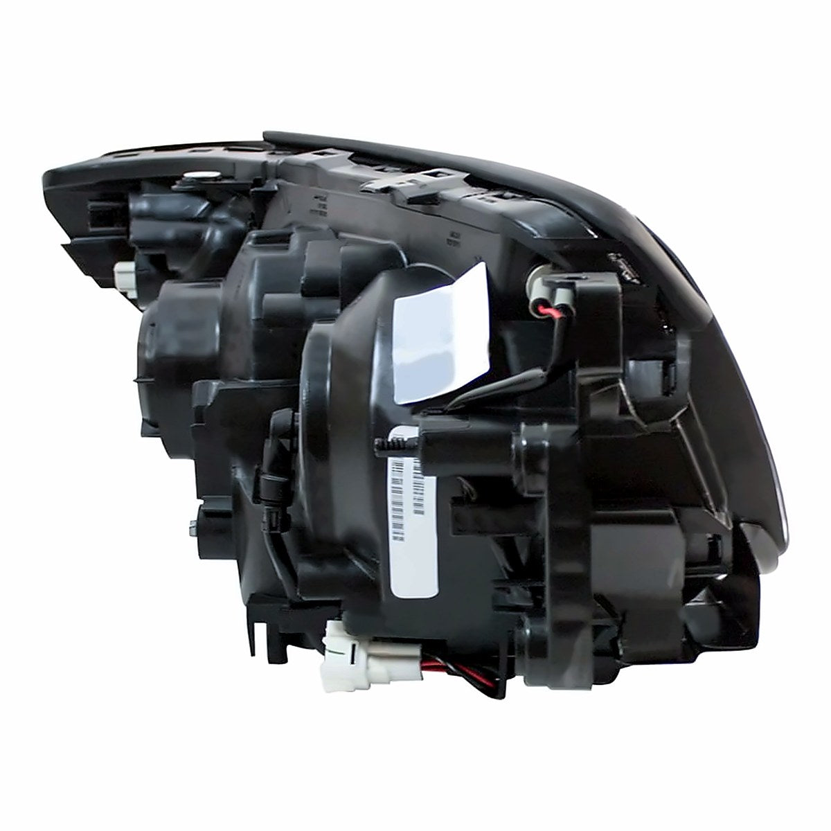 2006-2008 Subaru Forester Head Lamp, driver side, bottom view, SU2502119C