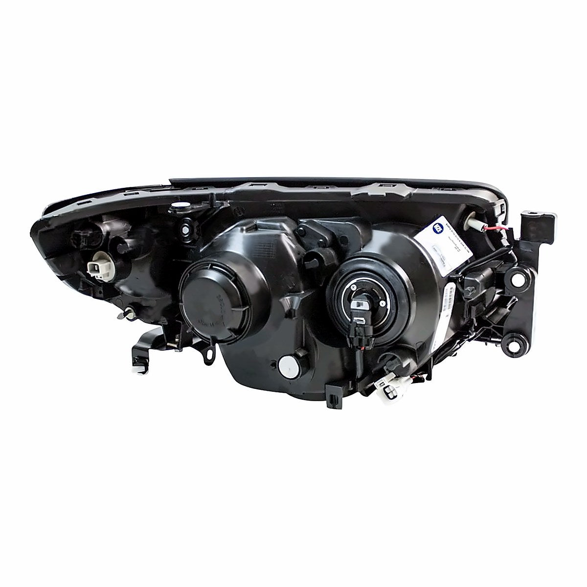 2006-2008 Subaru Forester Head Lamp, driver side, rear view, SU2502119C