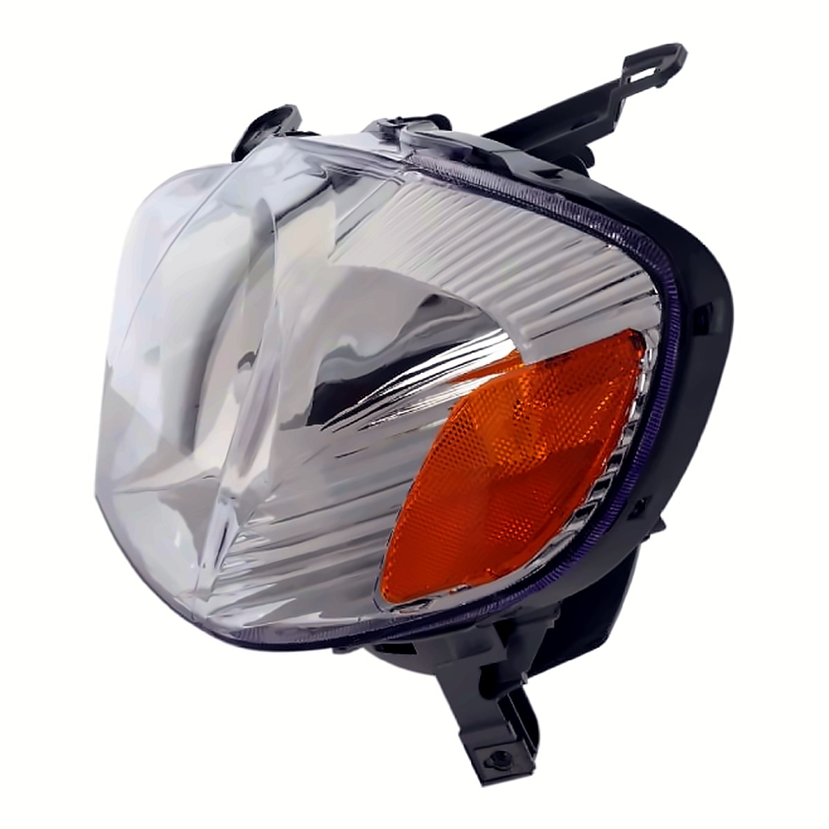 2003-2004 Toyota Corolla Sedan Head Lamp, driver side, bottom view, TO2502139