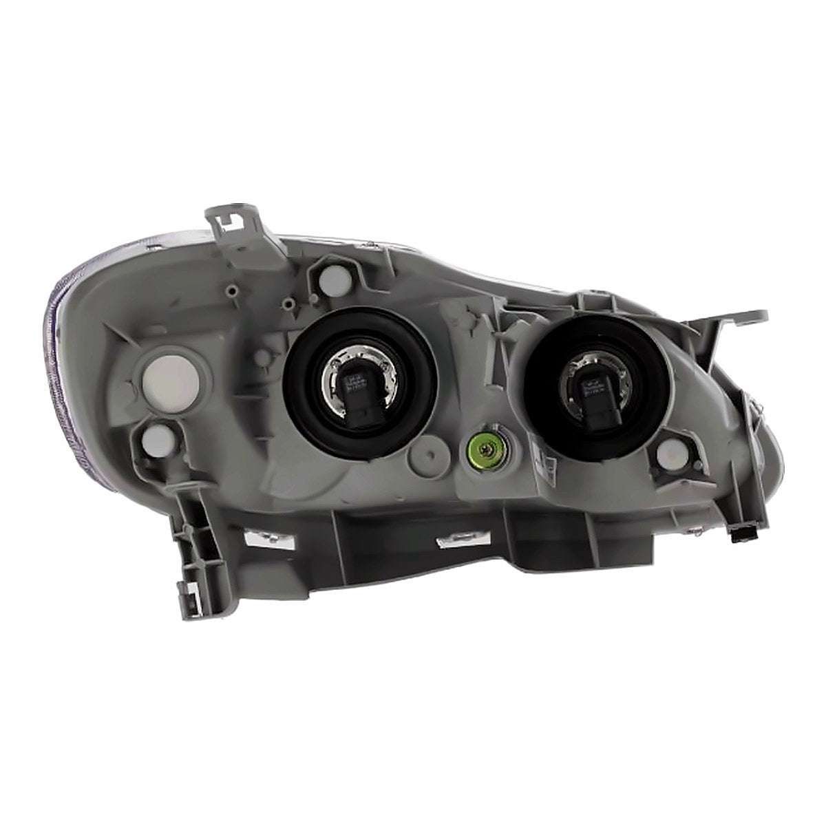 2003-2004 Toyota Corolla Sedan Head Lamp, driver side, rear view, TO2502139