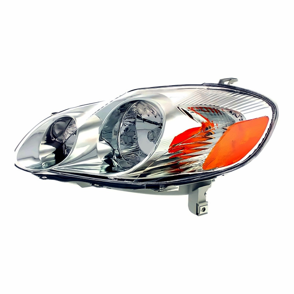 2003-2004 Toyota Corolla Sedan Head Lamp, driver side, left-side view, TO2502142