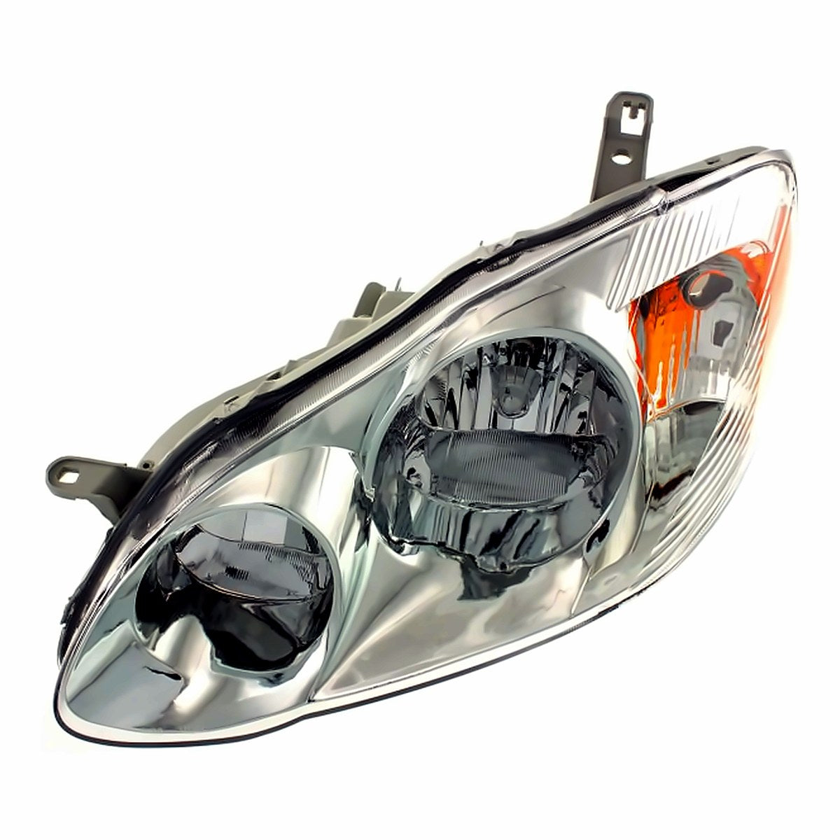 2003-2004 Toyota Corolla Sedan Head Lamp, driver side, right-side view, TO2502142