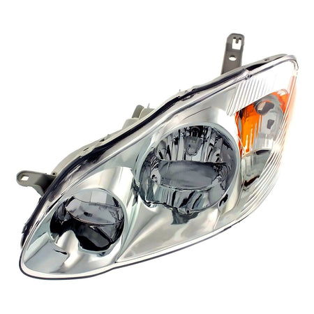 2003-2004 Toyota Corolla Sedan Head Lamp, driver side, bottom view, TO2502142U