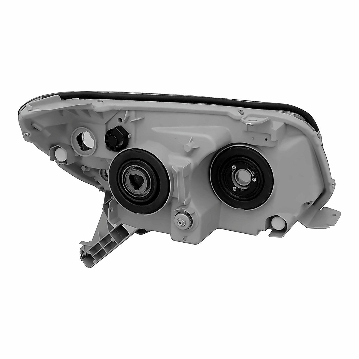 2006-2009 Toyota 4Runner Head Lamp, driver side, rear view, TO2502165