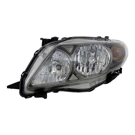 2009-2010 Toyota Corolla Sedan Head Lamp, driver side, left-side view, TO2502183C