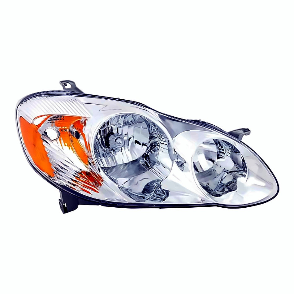 2003-2004 Toyota Corolla Sedan Head Lamp, passenger side, left-side view, TO2503139U