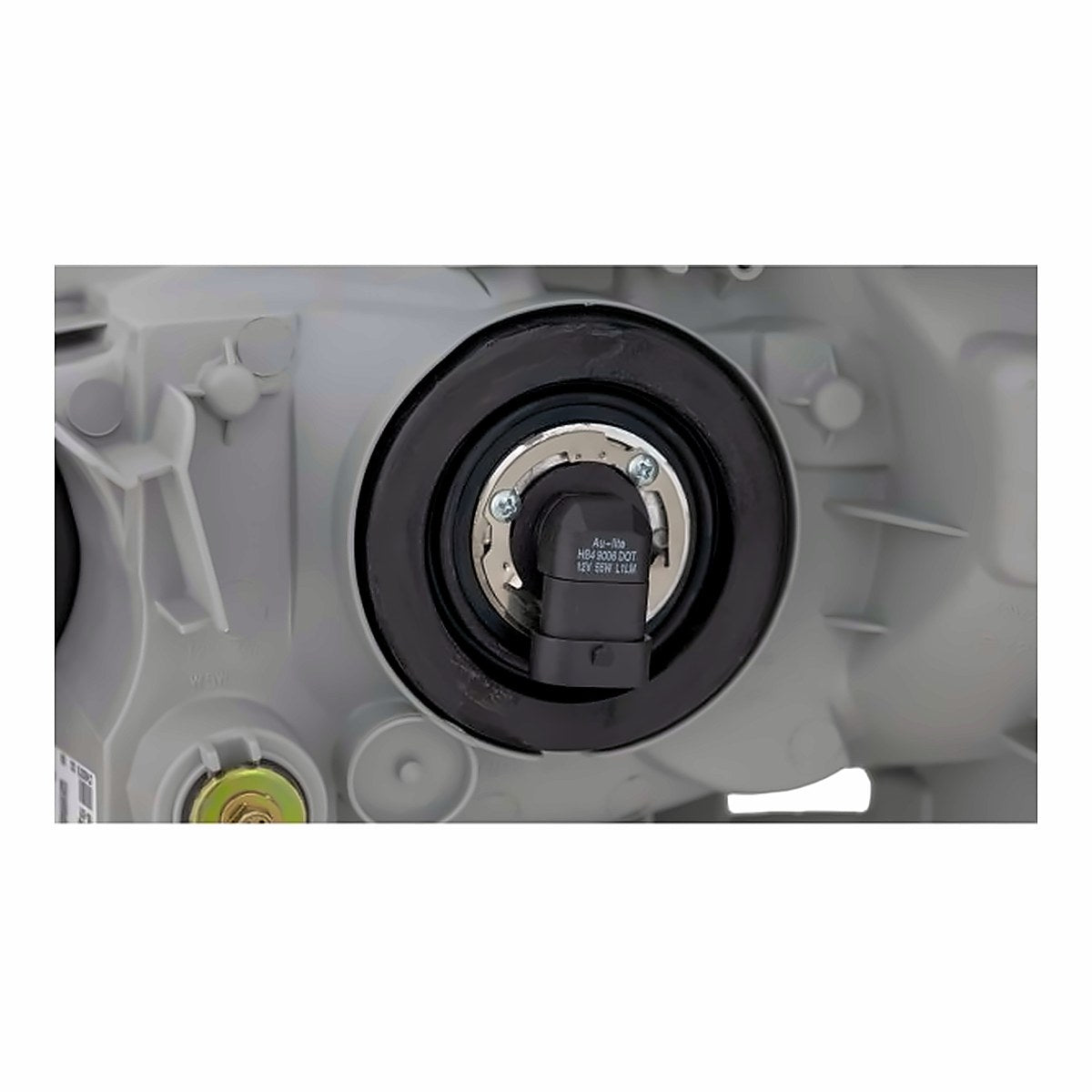 2003-2004 Toyota Corolla Sedan Head Lamp, passenger side, bottom view, TO2503139U