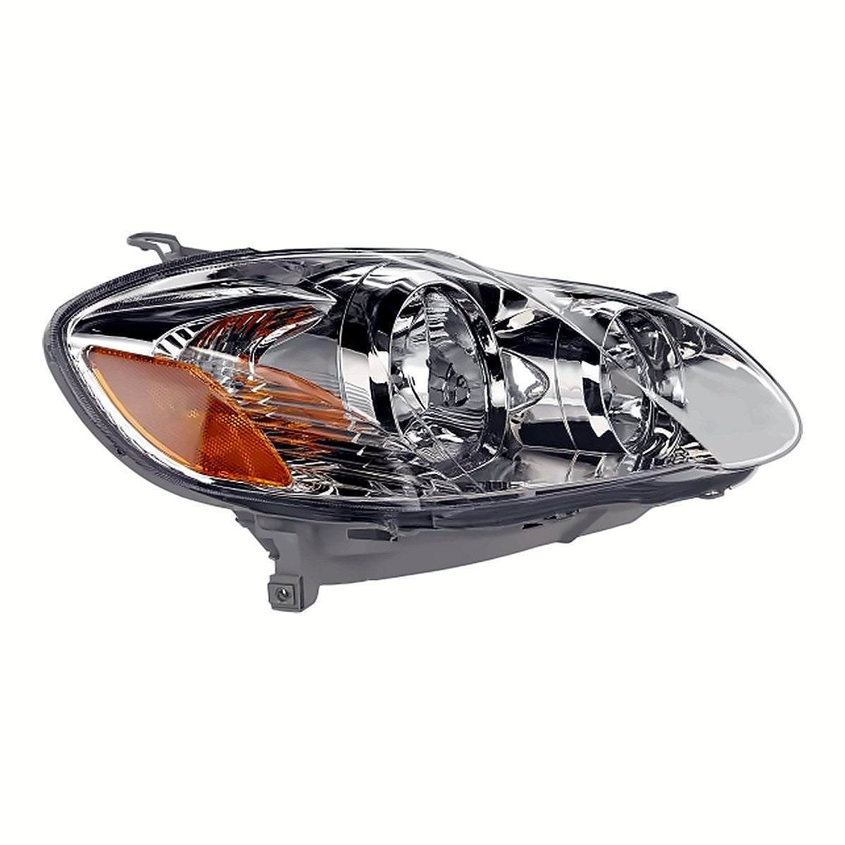 2005-2008 Toyota Corolla Sedan Head Lamp, passenger side, left-side view, TO2503160C