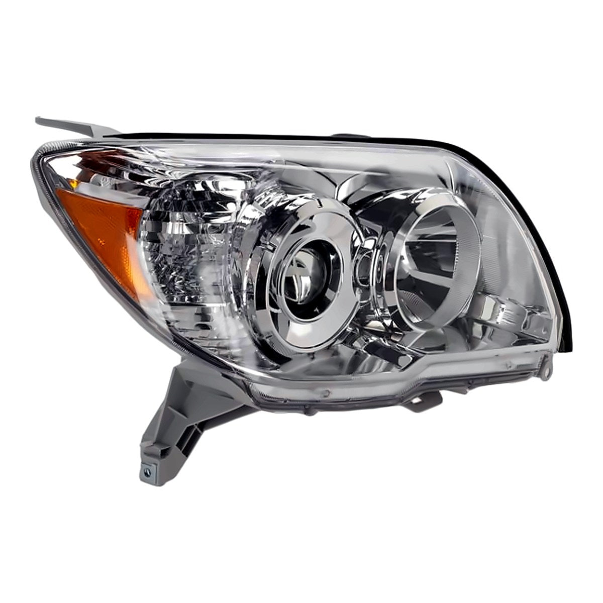 2006-2009 Toyota 4Runner Head Lamp, passenger side, bottom view, TO2503164