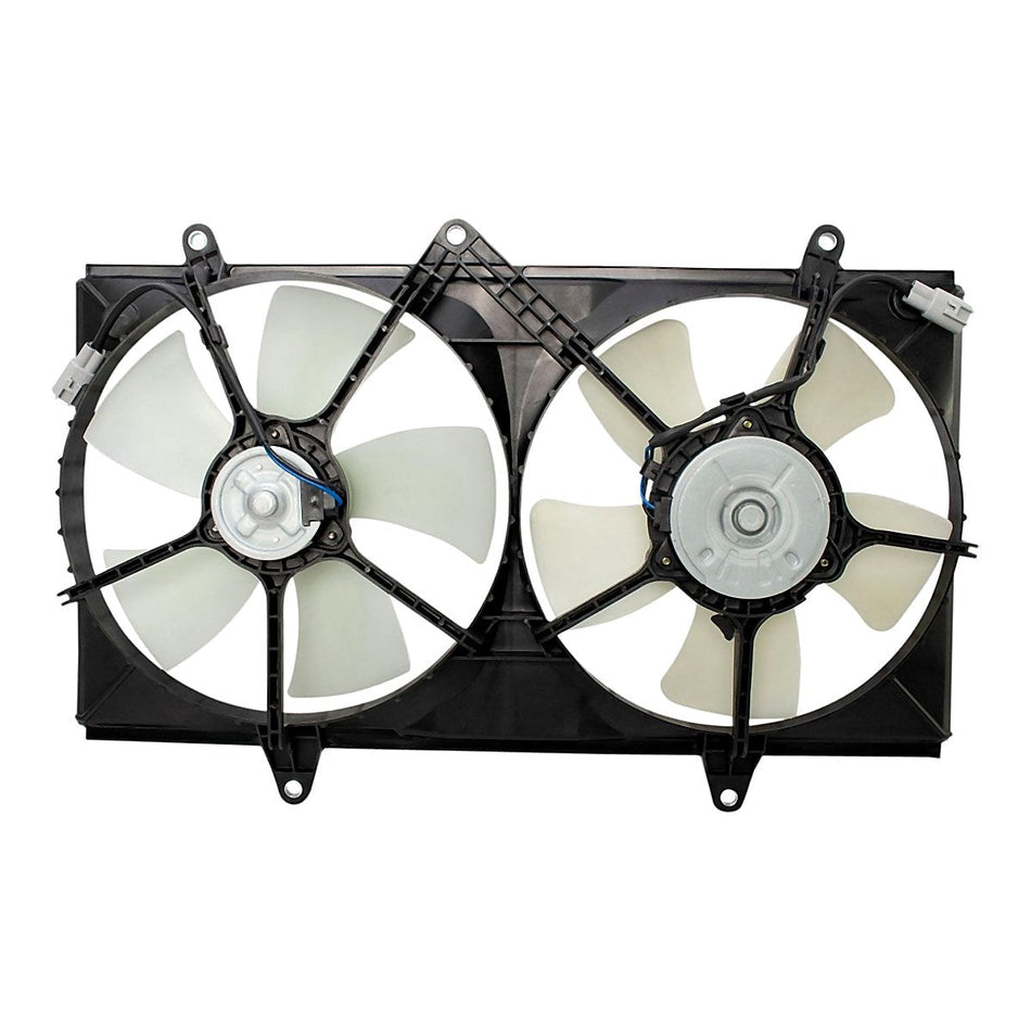 1998-2002 Toyota Corolla Sedan Cooling Fan, left-side view, TO3115106