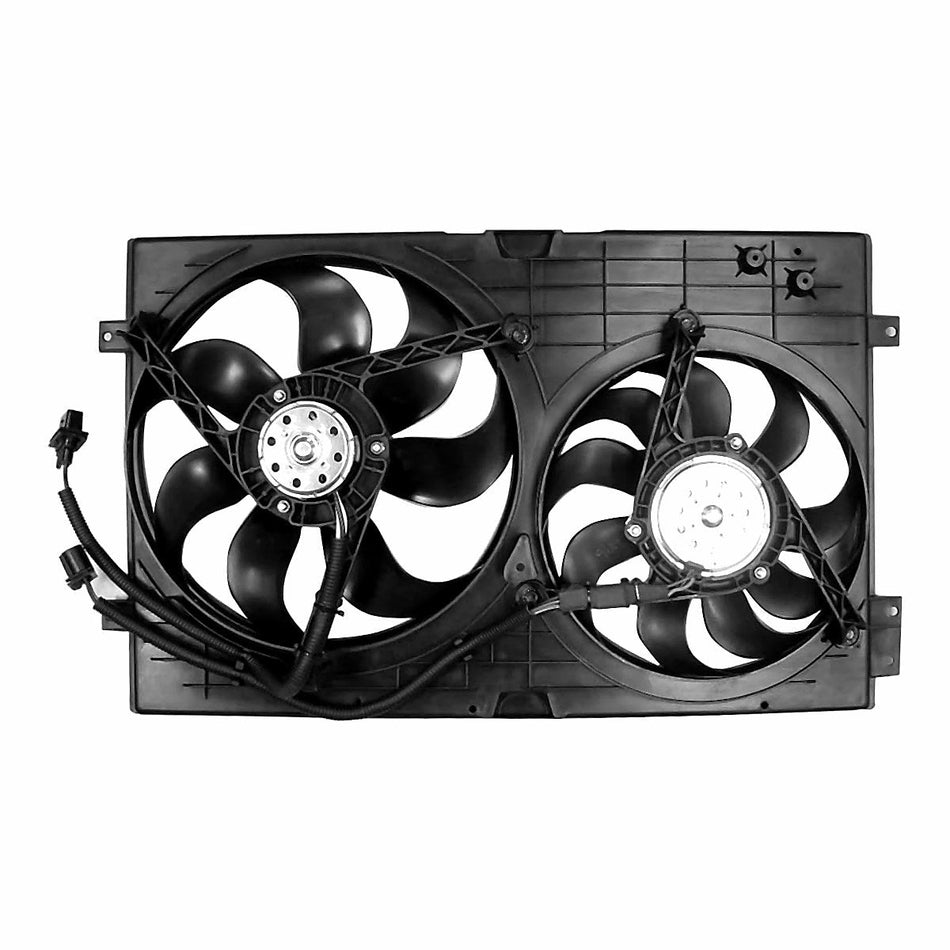 2007 Volkswagen Jetta City Cooling Fan, left-side view, VW3115103