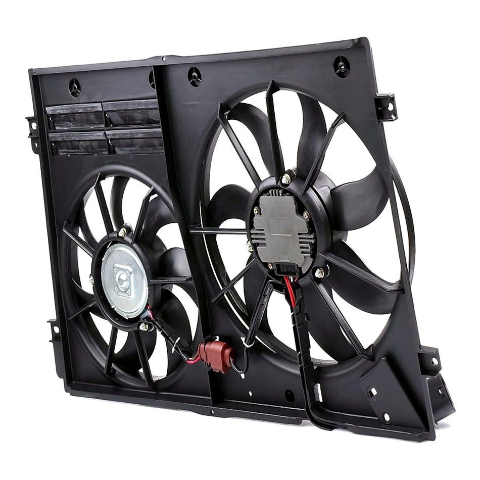 2007-2008 Volkswagen Eos Cooling Fan, left-side view, VW3115113